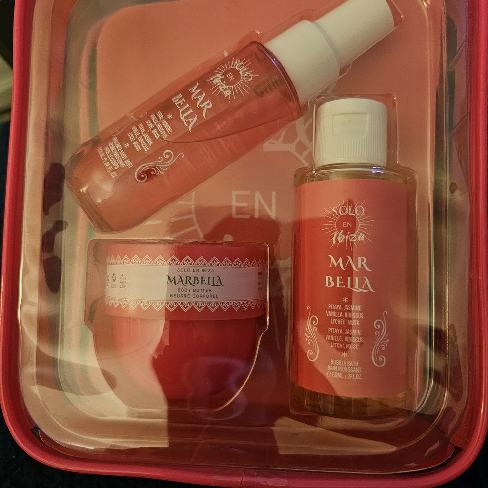 Skincare Set - Red